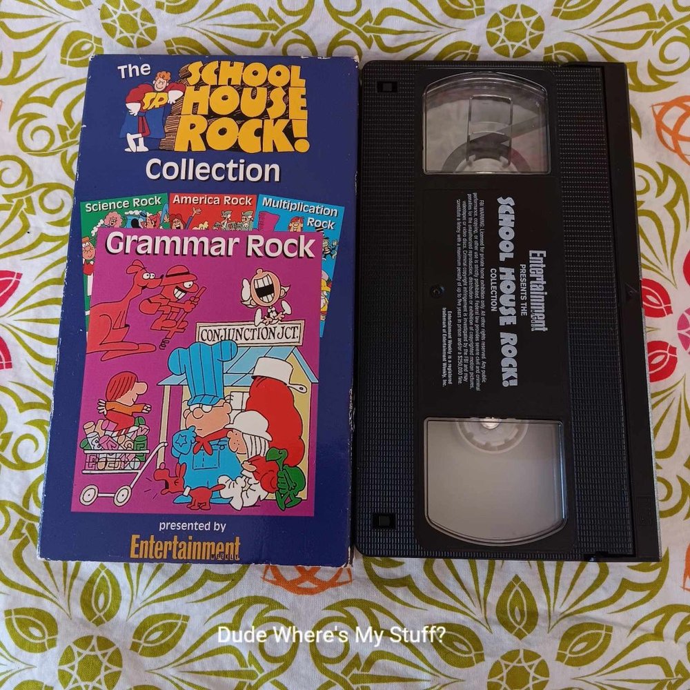 The School House Rock VHS Collection - 10 Videos - 1995 Release on VHS